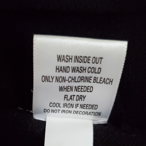 Elle Black Sequin Open Front Cropped Shrug Cardigan Sweater 3/4 Sleeve Size L - Picture 5 of 8